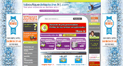 Desktop Screenshot of laboutiquedelapiscine.com